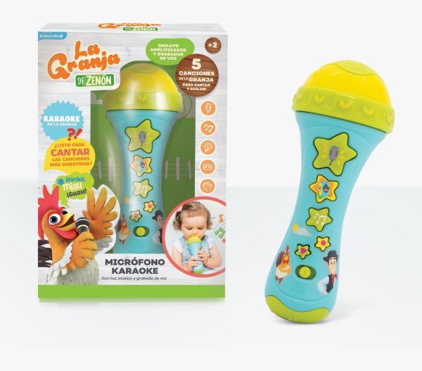 Micrófono Karaoke. La Granja de Zenón