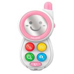 Teléfono musical rosado Huanger
