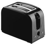 Tostadora 2 panes color negro. Kassel