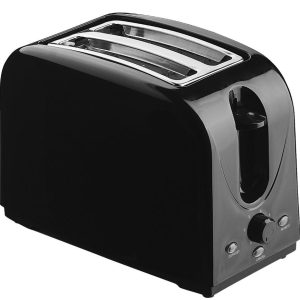 Tostadora 2 panes color negro. Kassel