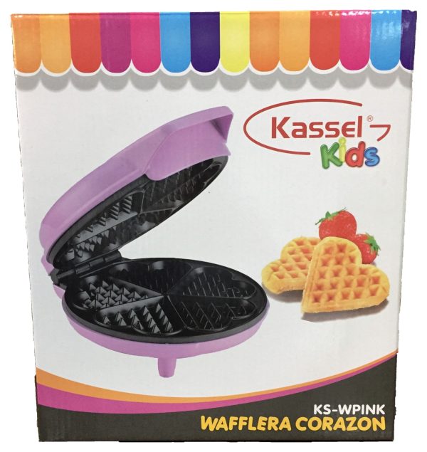 Wafflera Lila Corazón. Kassel