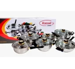 Batería de Cocina Kassel KS-INOX12