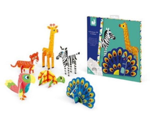 Arte colorea animales. Janod