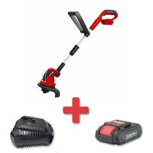 Bordeadora Inalambrica Brushless + Cargador 20v + Bateria 2.0 Equus