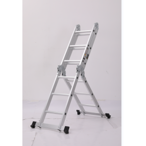 Escalera andamio de aluminio multifunción 3.7m 12 escalones Equus