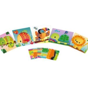 Arte 15 laminas con stickers. Janod