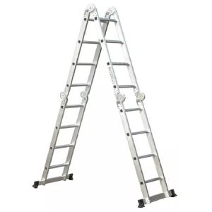 Escalera andamio de aluminio multifunción 4.7m 16 escalones Equus