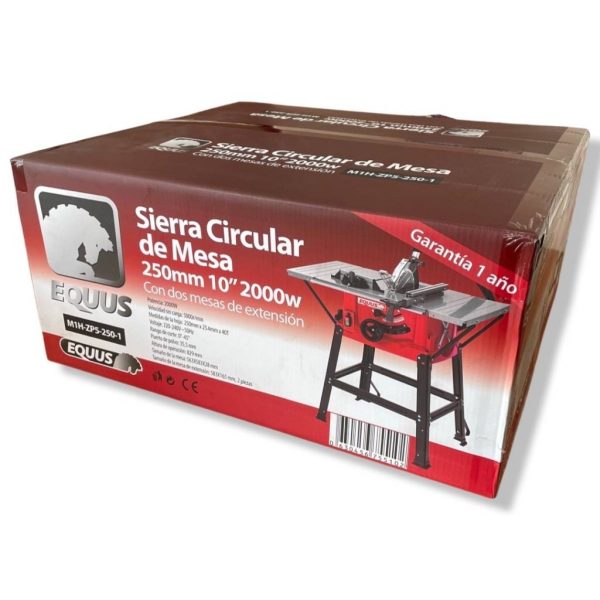 Sierra Circular de Mesa 250 mm 10” 2000w