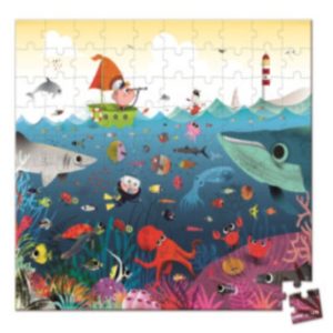 Puzzle maleta océano 100 PCS