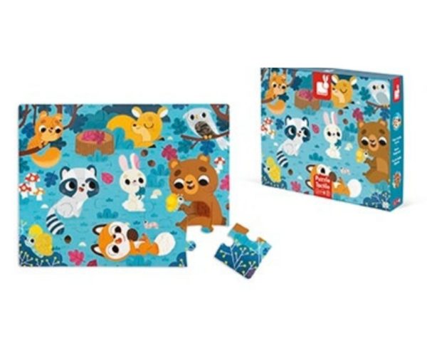 Puzzle táctil animales 20 PCS