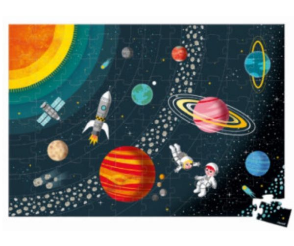 Puzzle espacio 100 PCS. Janod