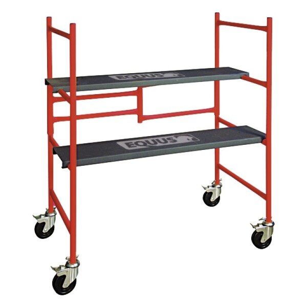 Mini Andamio Multiuso con Bandeja Rebatible