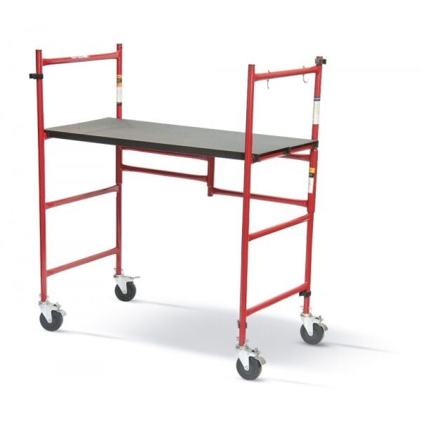 Mini Andamio Multiuso con Bandeja Rebatible