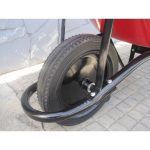 Carretilla 75L rueda solida 14"x3" Premium