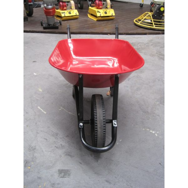 Carretilla 75L rueda solida 14"x3" Premium