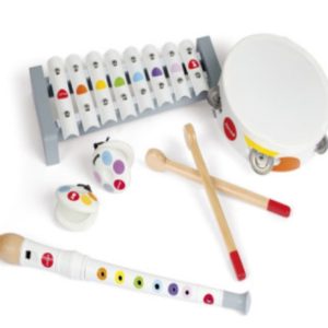 Instrumentos musicales blancos
