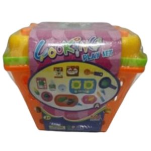 Set de cocina en canasta