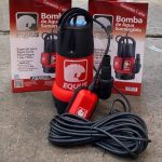 Bomba sumergible pozo negro aguas sucias 1hp 750w