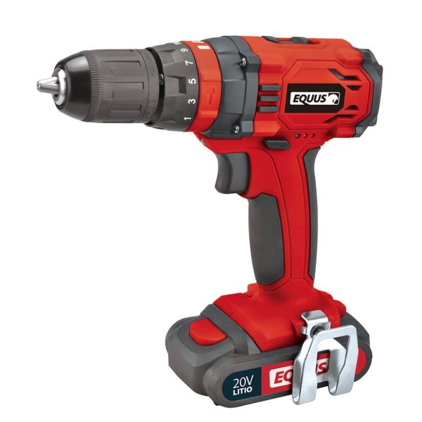 Taladro Atornillador Inalámbrico Equus 12V / Sin percutor