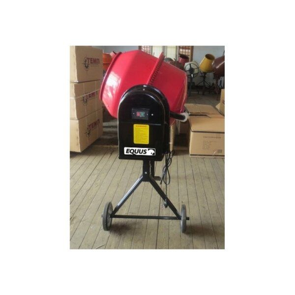 Hormigonera Portátil 140L con Volante Protector Plástico