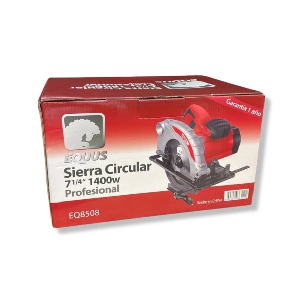 Sierra Circular Equus 7 1/4 1400w Profesional