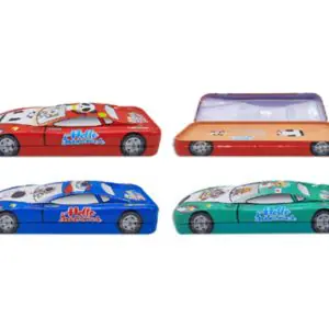 Cartuchera de metal auto 1 division