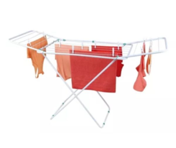 Tendederos De Piso Acero con alas Extensible 1.55mt. Mor