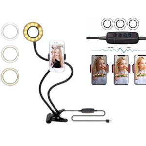 Anillo luz led profesional live stream