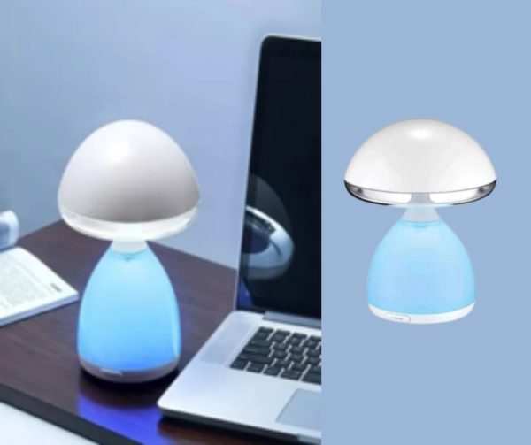 Lampara led hongo RGB Recargable