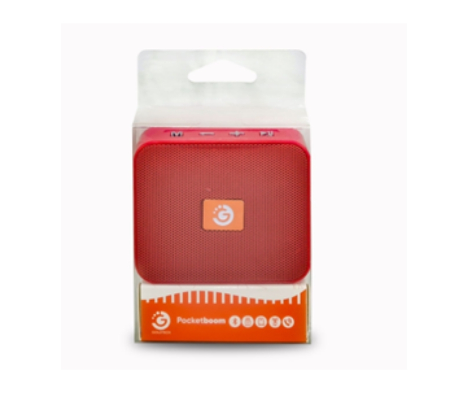 Parlante portátil GOLDTECH Pocketboom BT/FM/SD