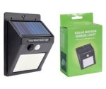 Foco solar 48 leds con sensor waterproof