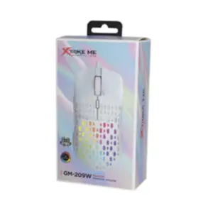 Mouse Gamer Xtrike me GM-209W RGB Blanco