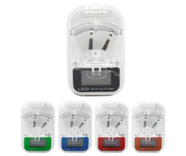 Cargador universal de bateria visor usb