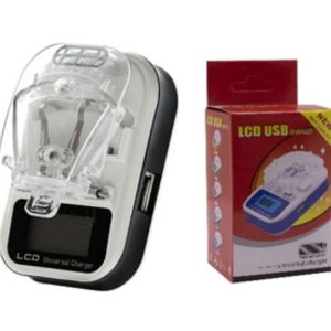 Cargador universal de bateria visor usb