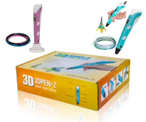 Lapicera 3D Filamento colores