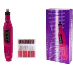 Torno pulidor de uñas 20000RPM 6 cabezales