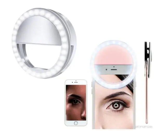 Anillo luz led selfie para smartphone