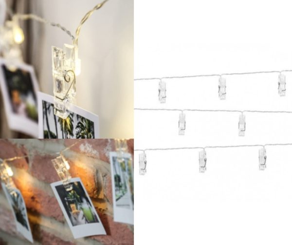 Guirnalda luces led 10 palillos a 220V