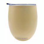 Mate con tapa antiderramable. Acero inoxidable