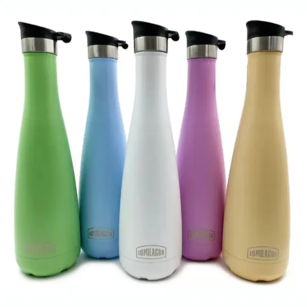 Termo Lumilagro Acero Inoxidable 750ml Color Verde