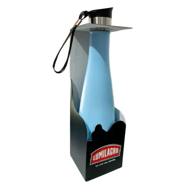 Termo Lumilagro Acero Inoxidable 750ml Color Celeste