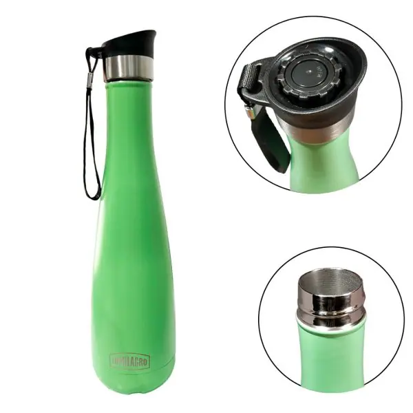 Termo Lumilagro Acero Inoxidable 750ml Color Verde