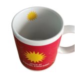 Tazas y banderas partidos políticos