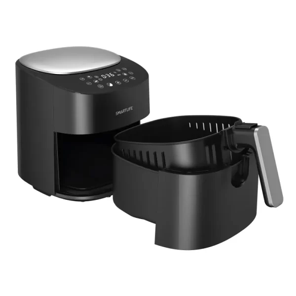 Freidora Sin Aceite Airfryer Digital Smartlife SL-AF9001B 4.2 Lt