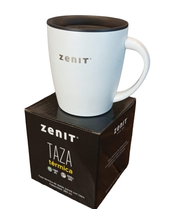 Taza Térmica ZENIT 380 ml BLANCO