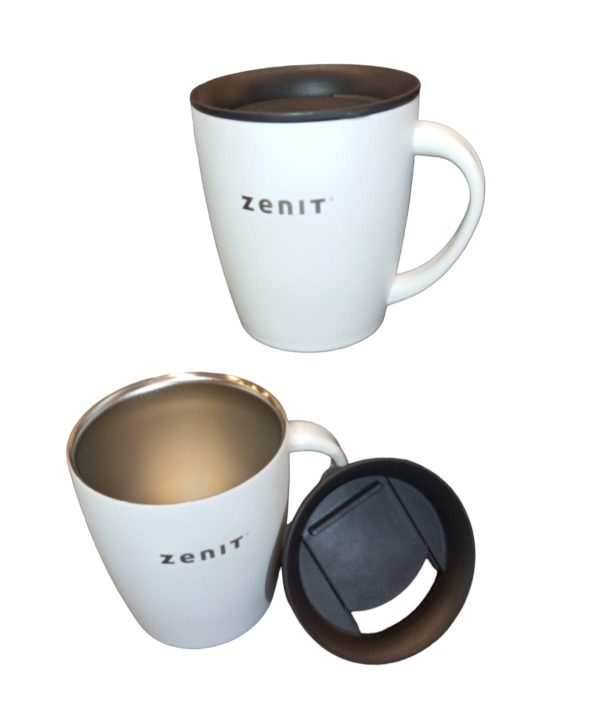 Taza Térmica ZENIT 380 ml BLANCO