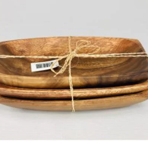 SET DE 3 BANDEJAS RECTANGULARES