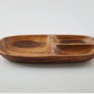 COPETINERO DE 3 DIVISIONES MADERA