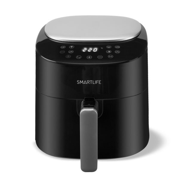 Freidora Sin Aceite Airfryer Digital Smartlife SL-AF9001B 4.2 Lt