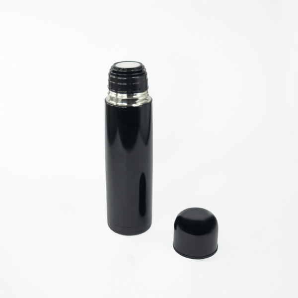 TERMO ACERO NEGRO 500CC